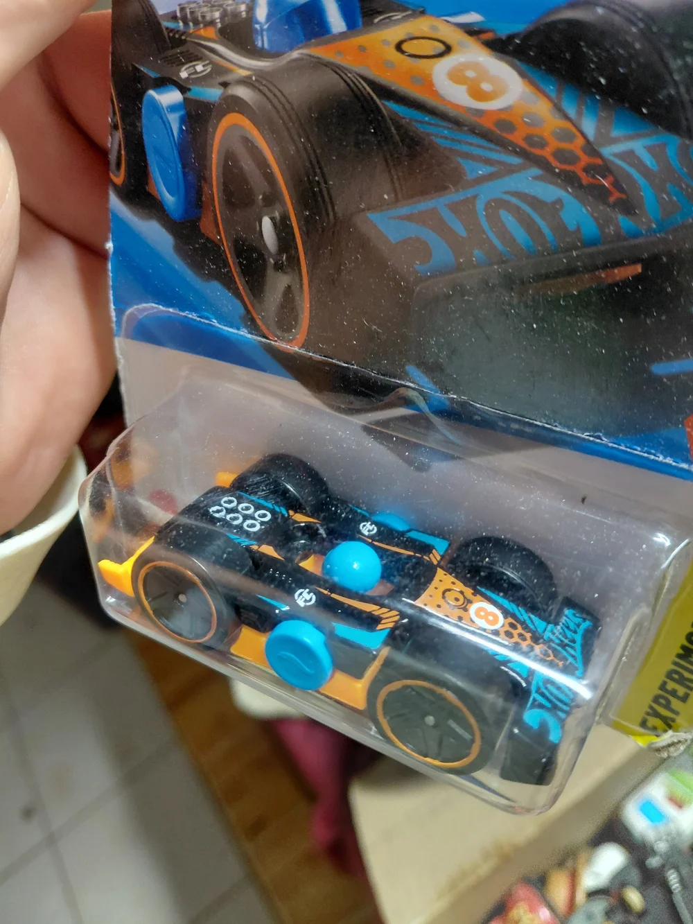 Hot Wheels Flippin Fast die-cast car from the 2025 HW Experimotors series (2/10,